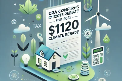 CRA Confirms $1120 Climate Rebate for 2025 - Little Makers