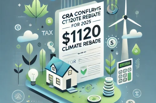 CRA Confirms $1120 Climate Rebate for 2025 - Little Makers
