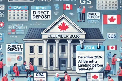 CRA December 2026 Direct Deposit All Benefits Landing Before Year-End img