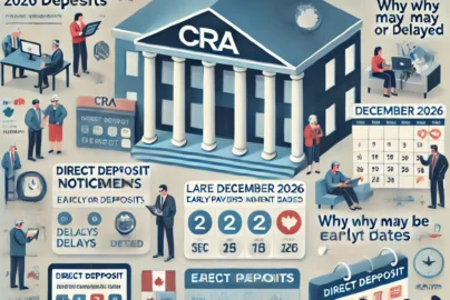 CRA Late December 2026 Deposits Why Payments May Be Early or Delayed img