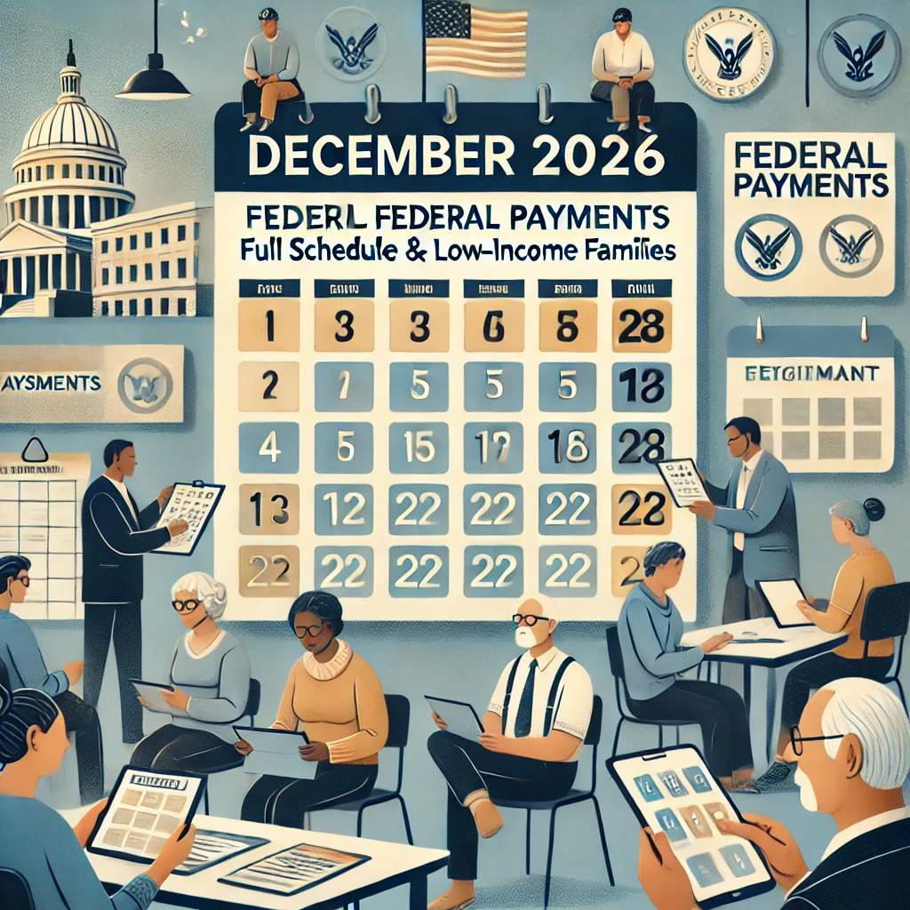 December 2026 Federal Payments Full Schedule for Seniors & Low-Income Families img