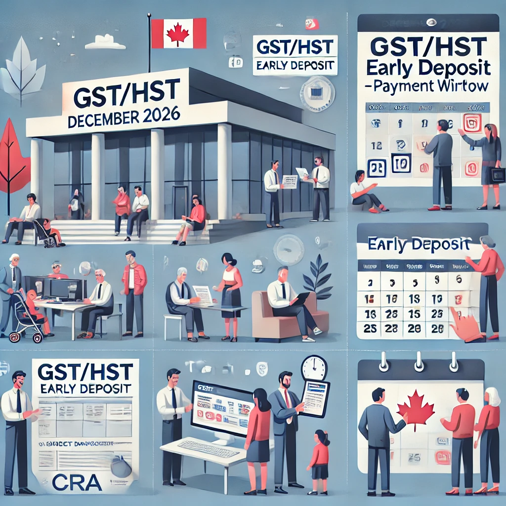 GSTHST December 2026 Early Deposit – CRA Confirms Payment Window img