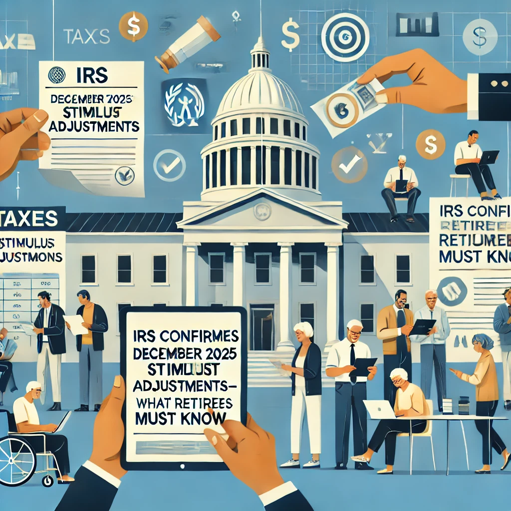 IRS Confirms December 2025 Stimulus Adjustments – What Retirees Must Know img