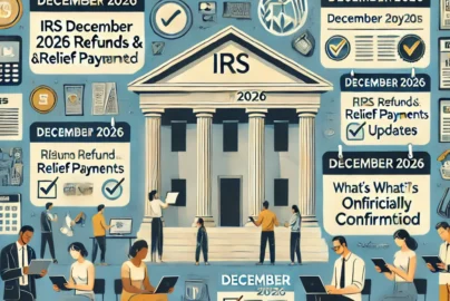 IRS December 2026 Refunds & Relief Payments What’s Officially Confirmed img