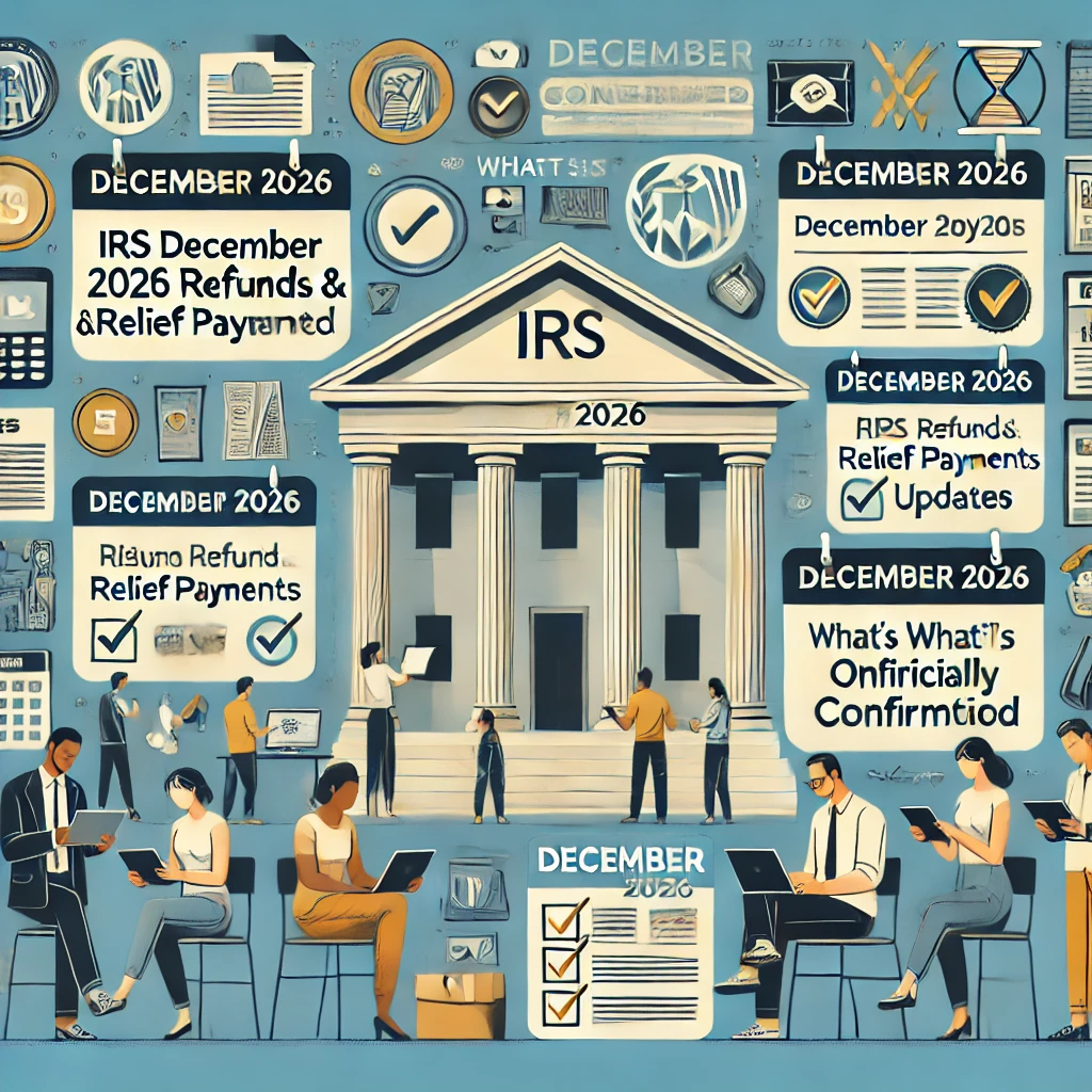 IRS December 2026 Refunds & Relief Payments What’s Officially Confirmed img