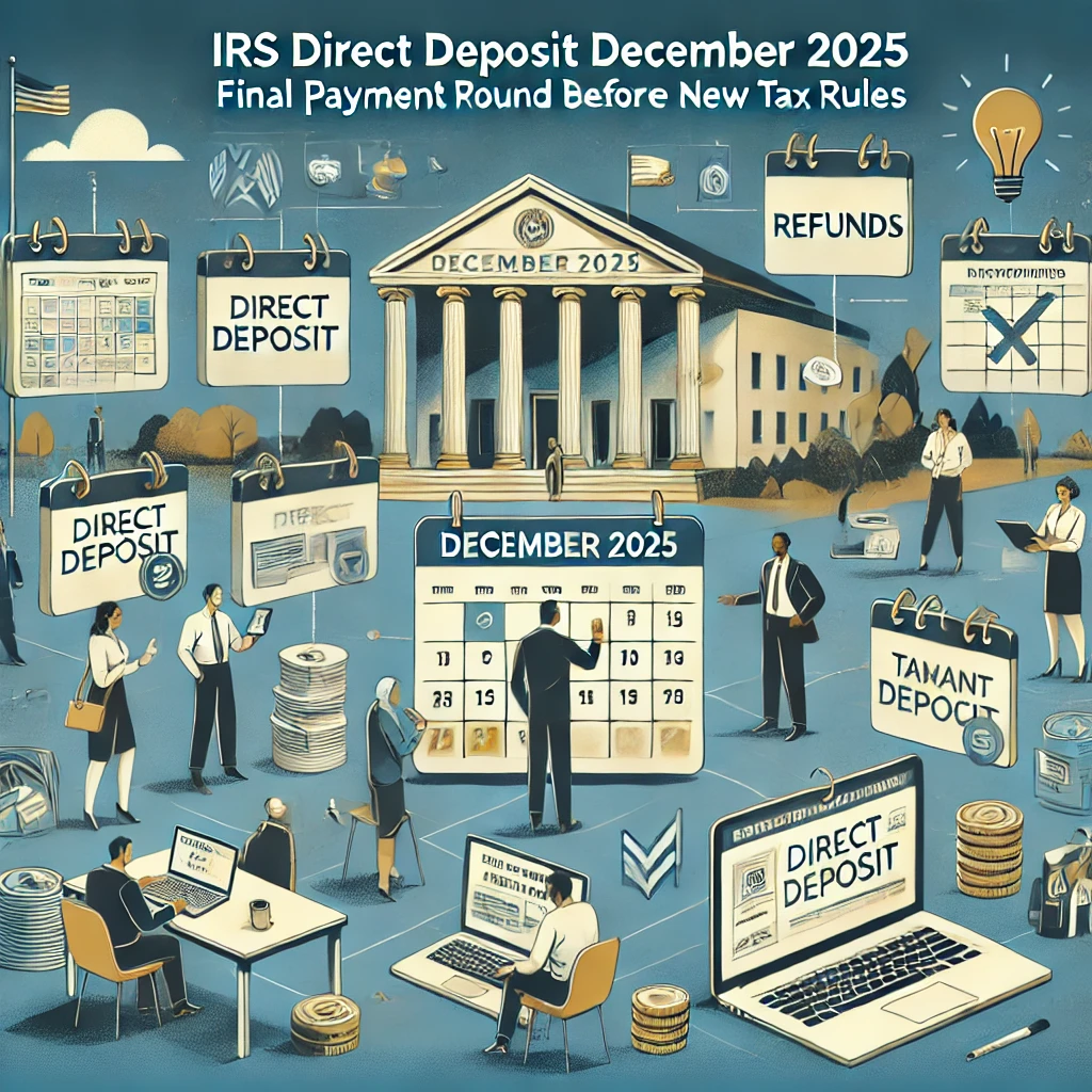 IRS Direct Deposit December 2025 Final Payment Round Before New Tax Rules img