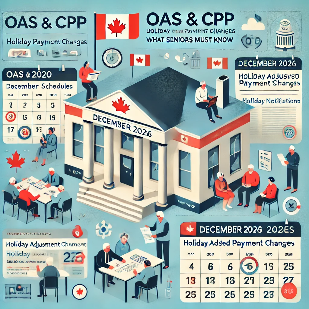 OAS & CPP December 2026 Holiday Payment Changes – What Seniors Must Know img