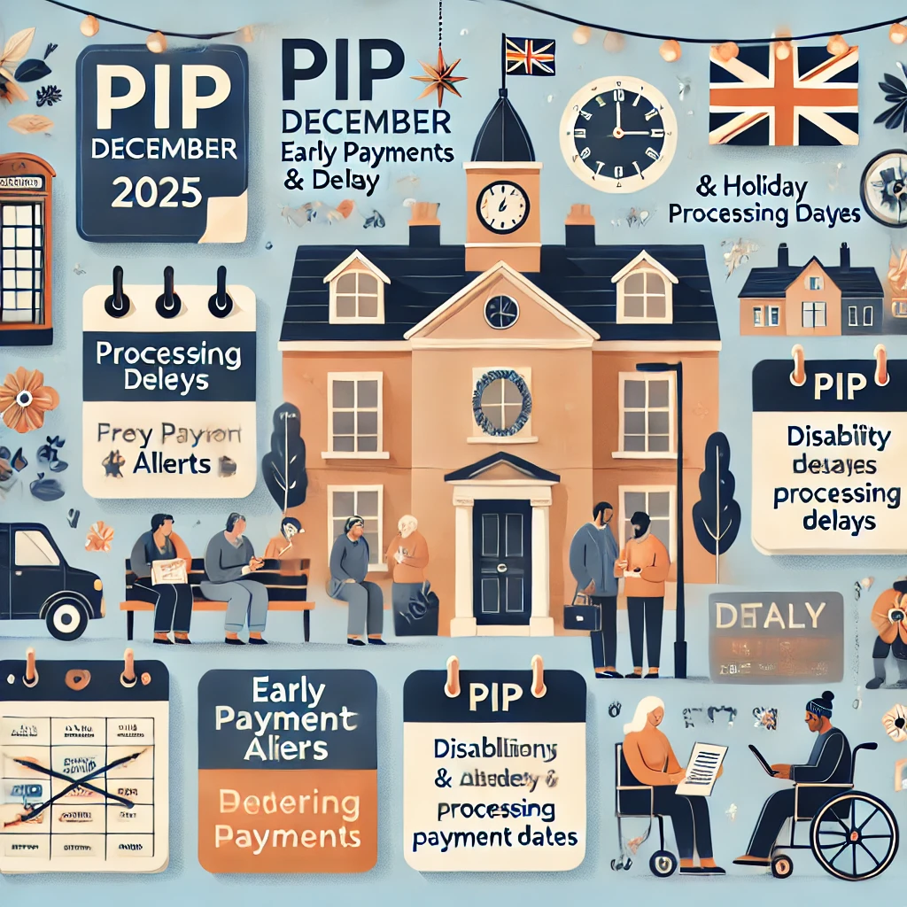 PIP December 2025 Early Payments & Holiday Processing Delays img