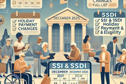 SSI & SSDI December 2025 Holiday Payment Changes – Full List & Eligibility img