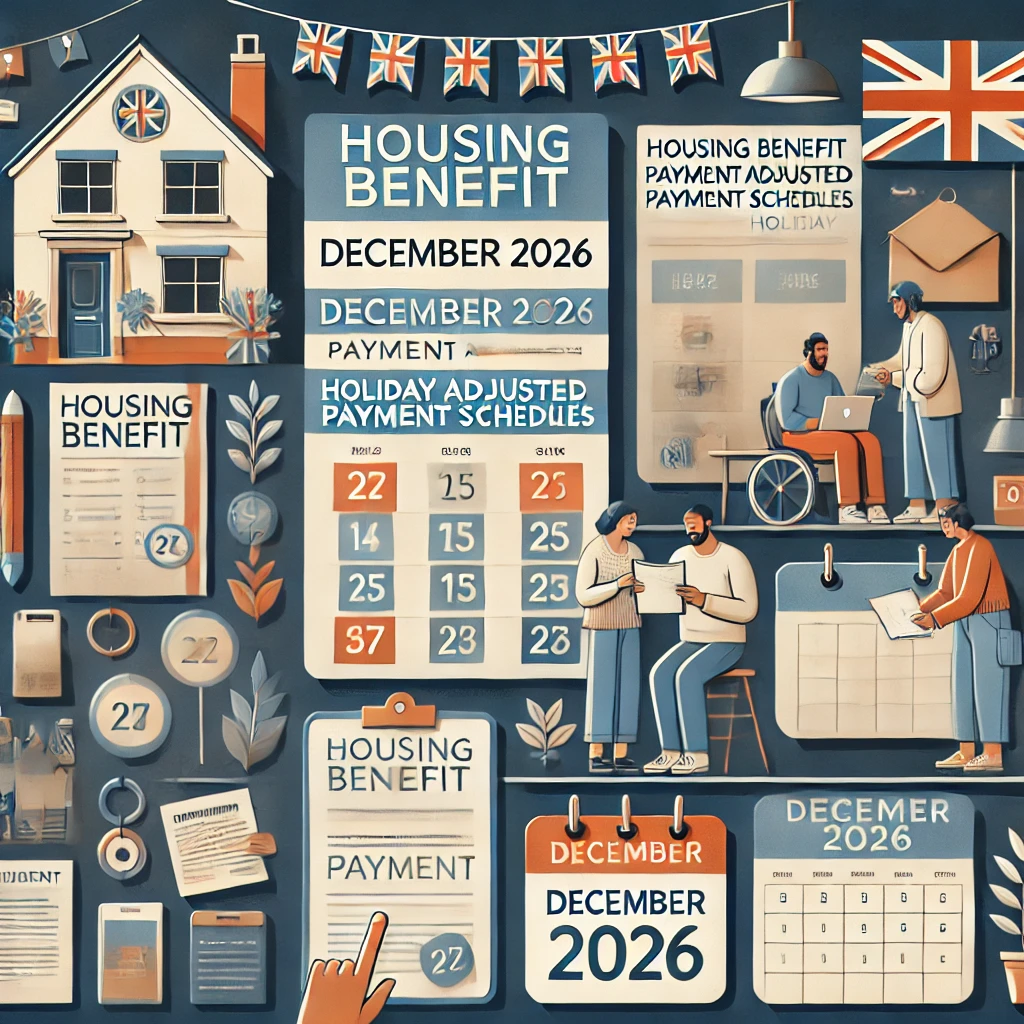 UK Housing Benefit December 2026 Payment Adjustments for Holidays img