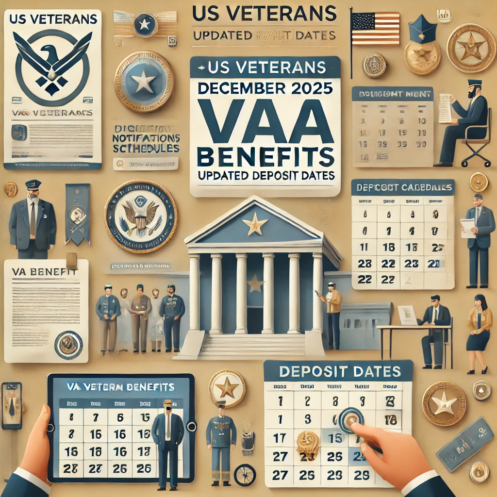 US Veterans December 2025 VA Benefits Updated Deposit Dates img